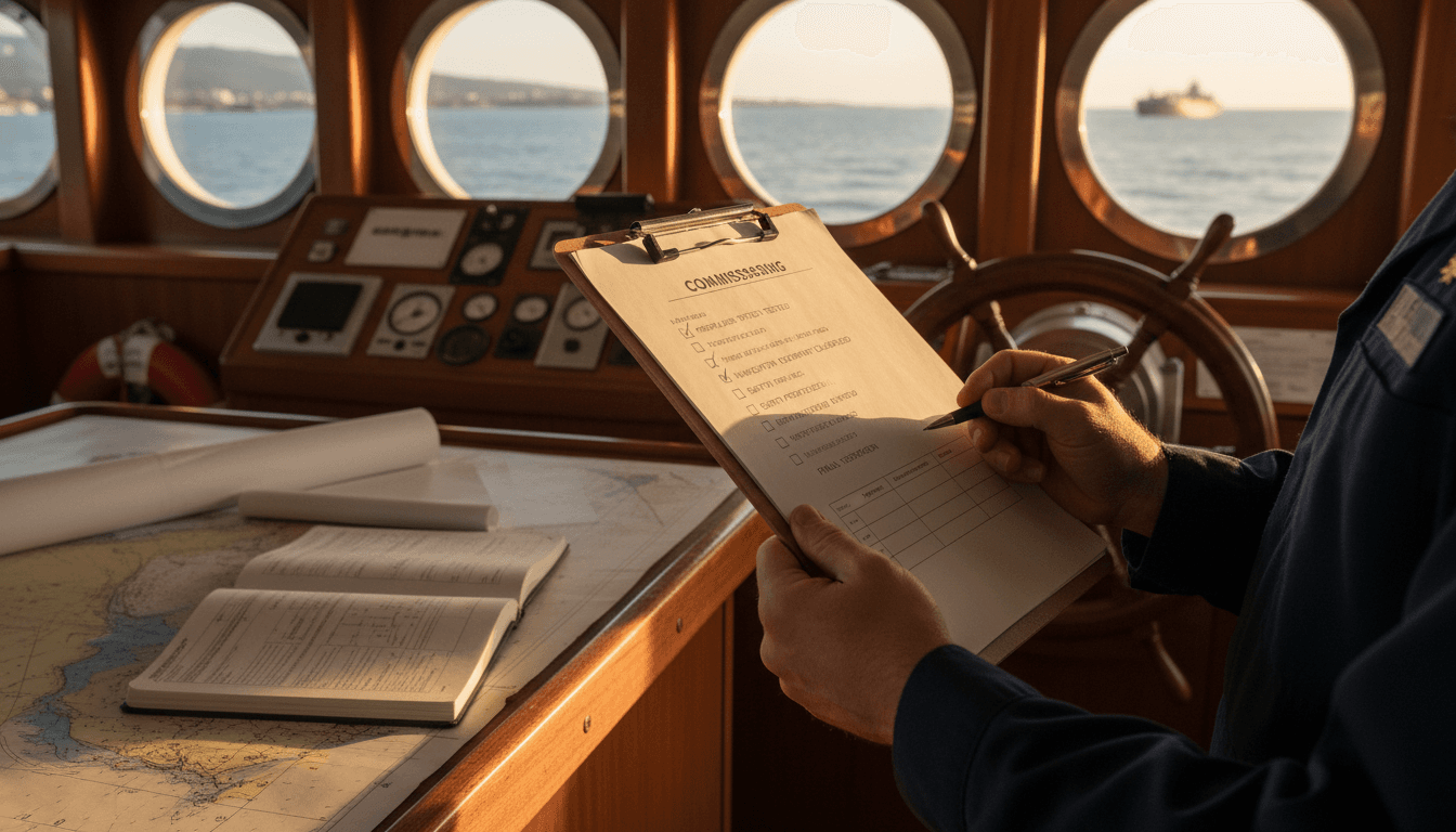 Final commissioning and operational handover